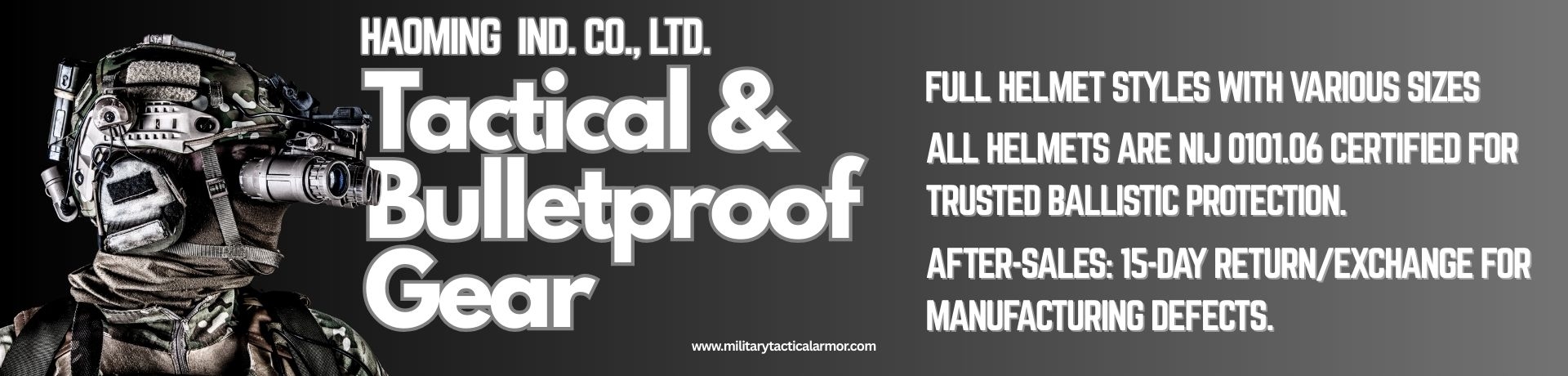 Ballistic Helmet, Promotion - Shenzhen Haoming Industrial Co., Ltd.