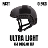 NIJ IIIA FAST Ultra Light 0.9kg Ballistic Helmet - hight quality UHMWPE Tactical Protection on sale