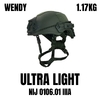 NIJ IIIA Wendy Ultra Light 1.17 kg Ballistic Helmet - hight quality UHMWPE Tactical Protection on sale