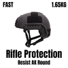 NIJ III FAST Ultra Light 1.65kg Ballistic Helmet - hight quality UHMWPE Tactical Protection on sale