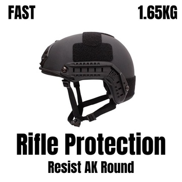 NIJ III FAST Ultra Light 1.65kg Ballistic Helmet - hight quality UHMWPE Tactical Protection on sale