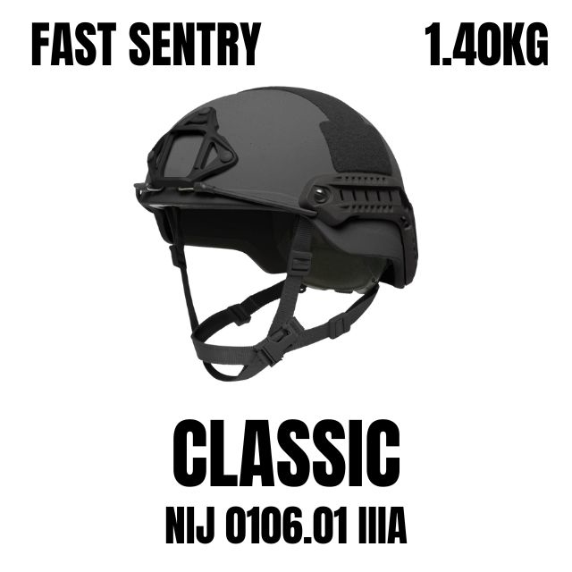 NIJ IIIA FAST SENTRY M88 Ballistic Helmet - Kevlar Aramid Fiber Tactical Protection on sale
