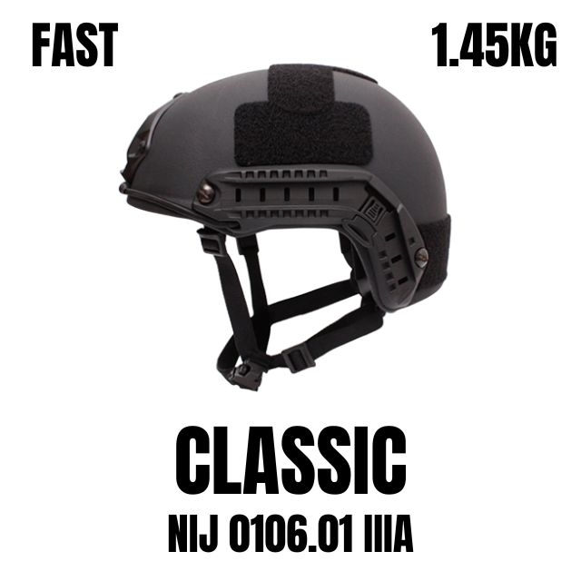 NIJ IIIA FAST M88 Ballistic Helmet - Kevlar Aramid Fiber Tactical Protection on sale